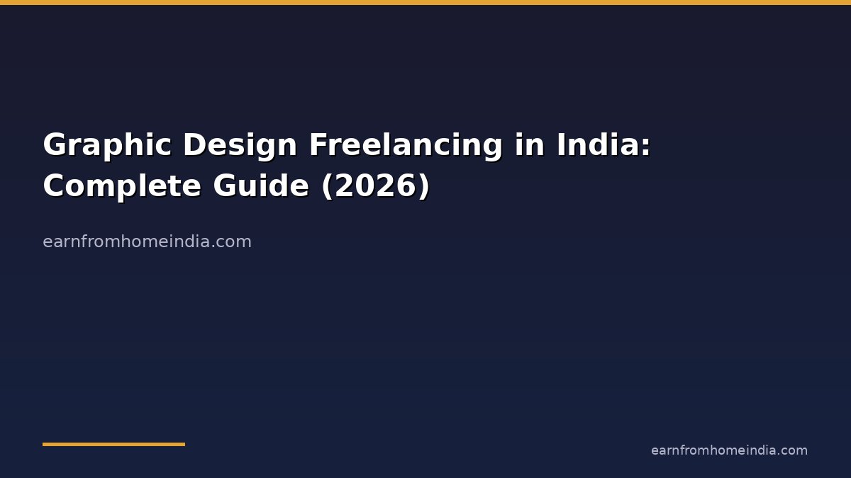 Graphic Design Freelancing in India: Complete Guide (2026)