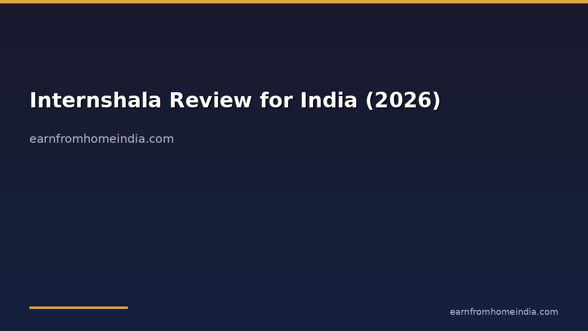 Internshala Review for India (2026)